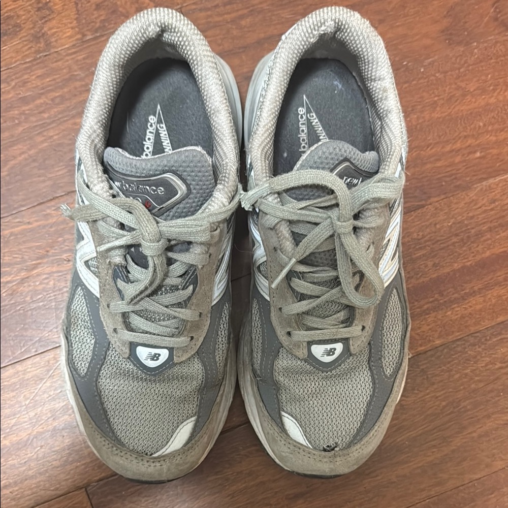 New Balance Gray and White 990- Made in USA
